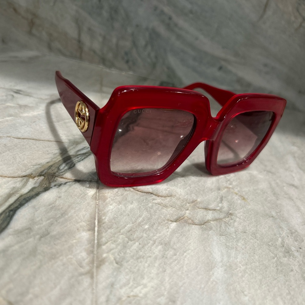 Vintage, square framed Gucci Authentic glasses